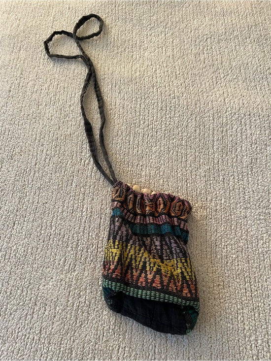 Handbags - Boho Multicolor Drawstring Crossbody Draw String Bag